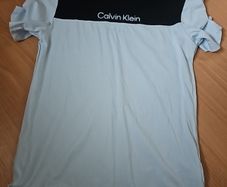 boys calvin klein tshirt and gilet
