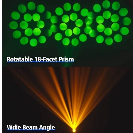 100W LED Beam Gobo Moving Head Stage Effect