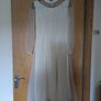 White elegant midi dress Image 3