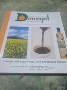 Cooking with Donegal Rapeseed oil.