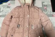 Pink Padded Winter Coat