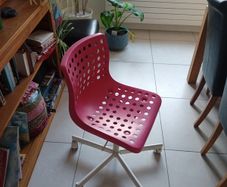 IKEA Pink Swivel Chair
