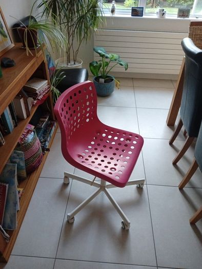 IKEA Pink Swivel Chair