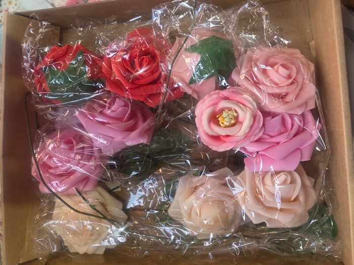 foam flowers