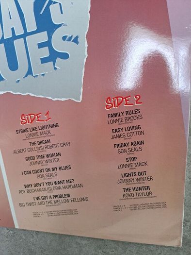 5 Blues Compilation lps