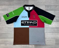Vintage 2011 Oneills Harlequins Rugby Jersey Shirt Mens Medium