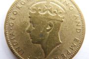 Jamaica 1/2 Penny 1942, Coin,