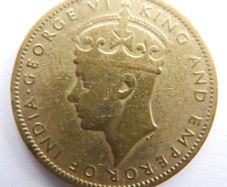 Jamaica 1/2 Penny 1942, Coin,