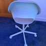 IKEA LOBERGET Swivel Desk Chair - White Image 2