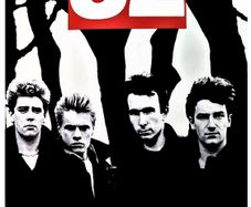 U2 Vintage Concert Poster Croke Park Dublin 1985