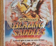 Blazing Saddles : Metal Sign
