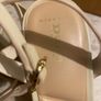 DUNE London Cream Sandals with Heel Image 5
