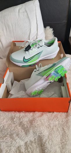 Nike Gents Air Zoom Infinity Tour 2 Shoes Barely Green - White