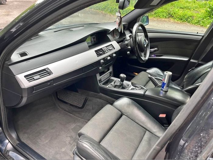 BMW E60 interior