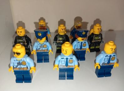 Lego Minecraft Mini Figures Lego city Police Fireman Transport workers etc