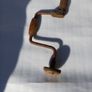 Vintage Wooden Hand Drill Image 3