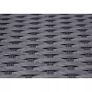 5 Piece Outdoor Dining Set with Cushions Poly Rattan Black Image 2