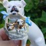 Antique German Pug Dog Ornament Image 6