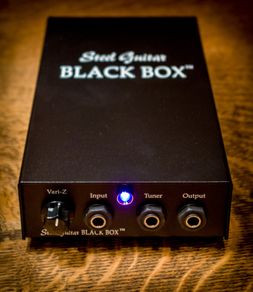 Sarno Steel Guitar Black Box Buffer Preamp Pedal