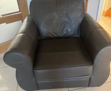 Leather Brown Armchair