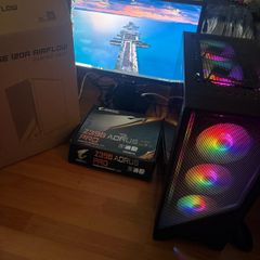 custom game PC +Monitor