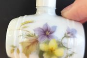 Devon Milk Glass Vintage FULL Perfume Scent Bottle