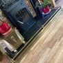 Antique solid brass fire surround / fender Image 2