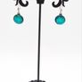 925 Sterling Silver Dichroic Glass Earrings Image 9