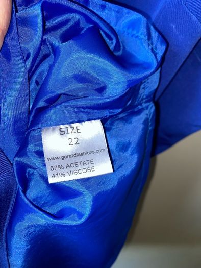 Blue dress (size 22)