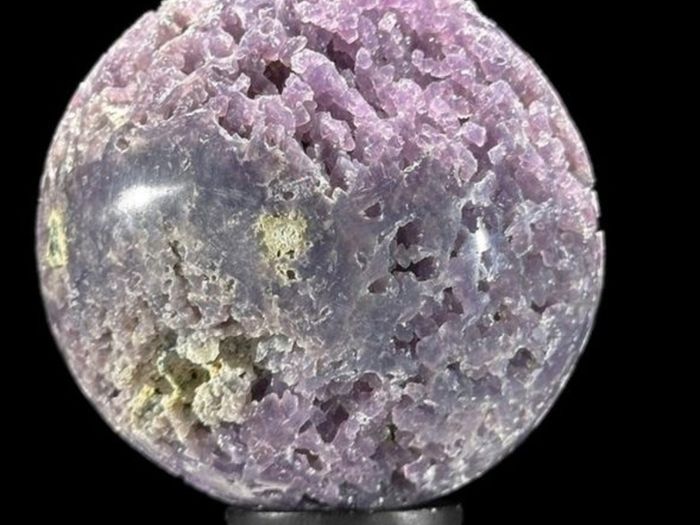 Grape Agate - Agate, Wooden Stand