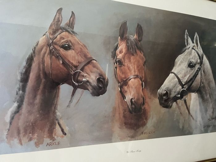 Three Kings framed Print