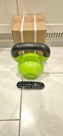 brand new 24kilo cast iron kettlebell