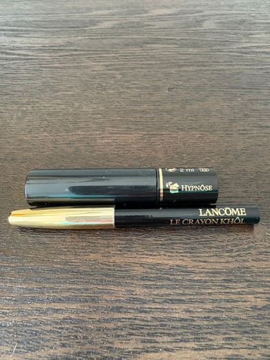 Lancome mascara and eyeliner (Black)