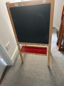 Large black chalkboard kids