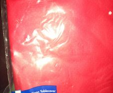 Wipe clean table cloth