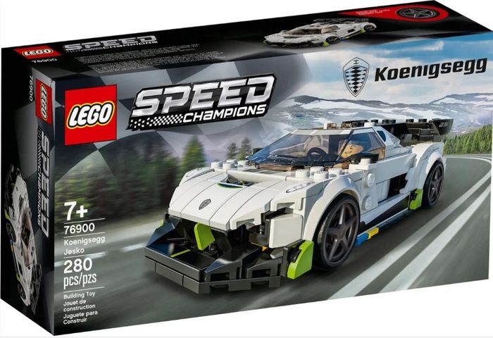 Lego Koenigsegg Jesko Speed Champion 76900