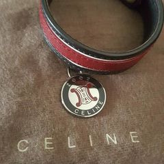 Authentic Celine Leather  Bracelet