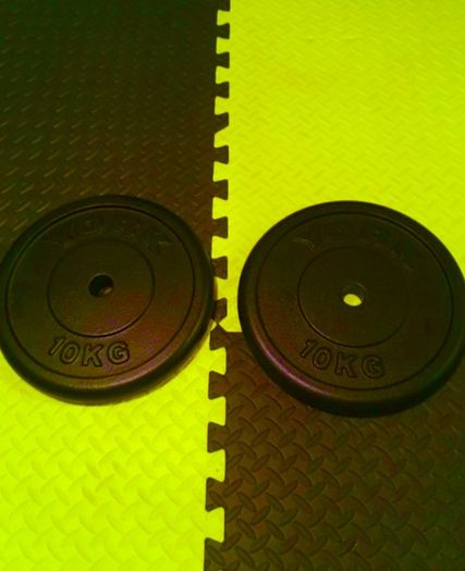 Cast iron weights