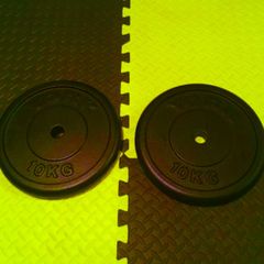 Cast iron weights