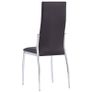 Dining Chairs 6 pcs Brown Faux Leather Image 5