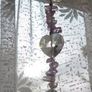 Heart Suncatcher/Amethyst/Crystals,Gift,Valentine's Day Image 6