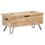 Chest 90x40x45 cm Solid Mango Wood Image 2