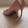 NINE WEST - blush nude high heels Image 3