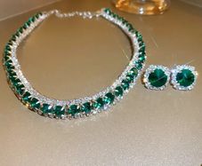 Silver Filled Necklace and Earrings