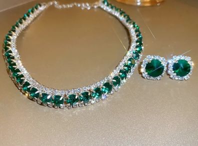 Silver Filled Necklace and Earrings