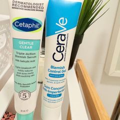 Blemish gel and serum