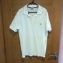 Penguin white shirt sleeve polo large Image 2