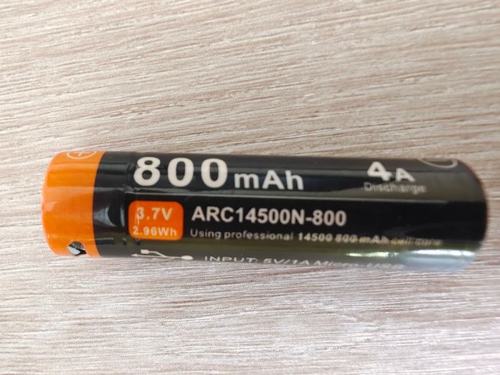 New AA Li-ion Micro-USB Port Rechargeable Battery 3.7V 800mAh