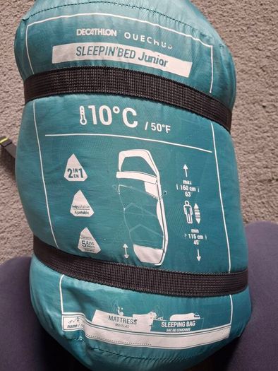 Decathlon Sleepin'Bed: Sleeping Bag & Mat