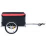 Bike Cargo Trailer Black and Red 65 kg Image 2